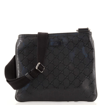Gucci Zip Top Messenger Bag GG Imprime Small