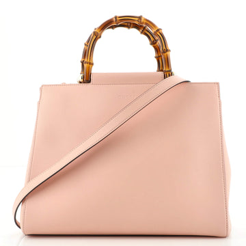 Gucci Nymphaea Tote Leather Medium
