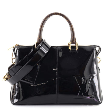 Louis Vuitton Miroir Handbag Vernis with Monogram Canvas