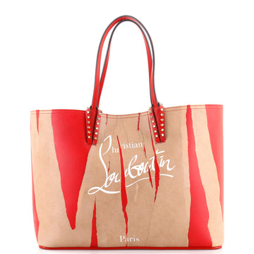Christian Louboutin Cabata East West Tote Printed Leather Large