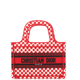 Christian Dior DiorAmour Book Tote Printed Canvas Mini