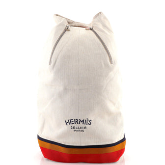 Hermes Cavalier Sling Bag Toile and Nylon