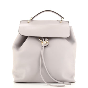 Salvatore Ferragamo Jet Set Backpack Leather Medium