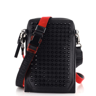 Christian Louboutin Loubilab Crossbody Bag Spiked Leather