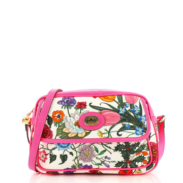 Gucci Shoulder Bag Flora Canvas Small