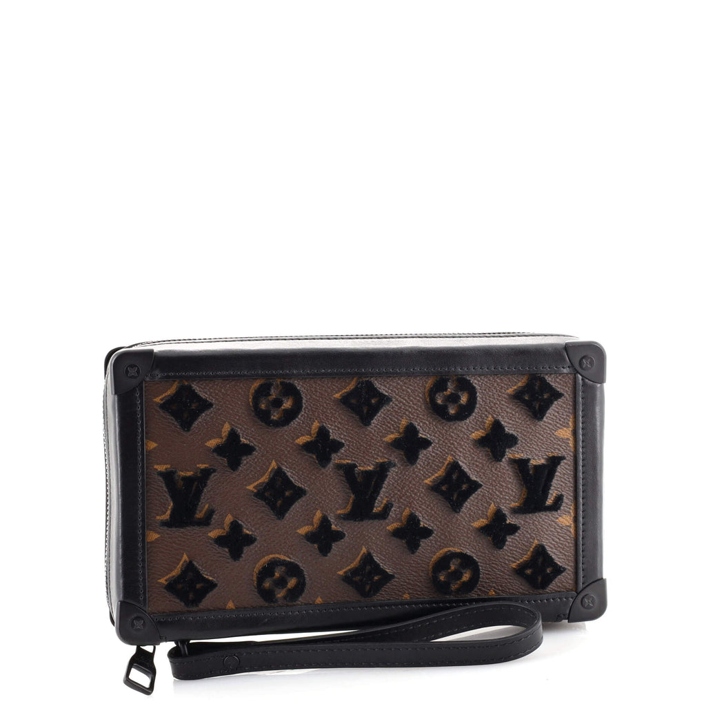Louis Vuitton Vertical Soft Trunk Bag Monogram Tuffetage in Brown Canvas  Cloth ref.936144 - Joli Closet