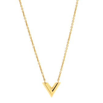 Louis Vuitton Essential V Necklace Metal