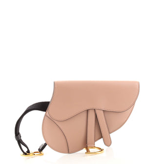 Christian Dior Saddle Belt Bag Leather