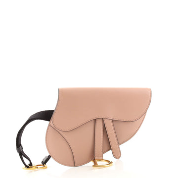 Christian Dior Saddle Belt Bag Leather