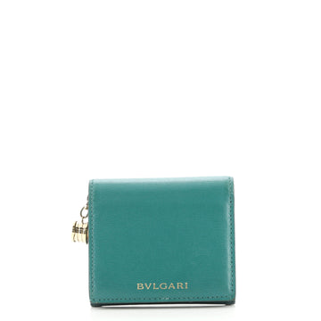 Bvlgari Bvlgari B.Zero1 Trifold Wallet Leather Compact