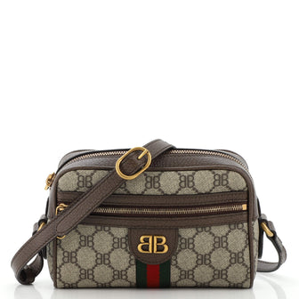 Balenciaga x Gucci The Hacker Project Camera Bag Coated Canvas Mini