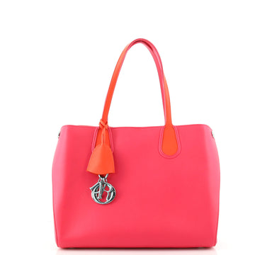 Christian Dior Addict Shopping Tote Leather Small