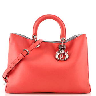 Christian Dior Diorissimo Tote Smooth Calfskin Large