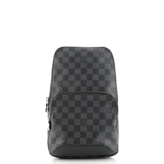 Louis Vuitton Avenue Sling Bag Damier Graphite Black 149902424