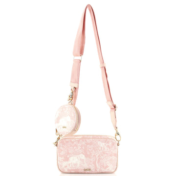 Christian Dior Multifunctional Bag Printed Canvas Small