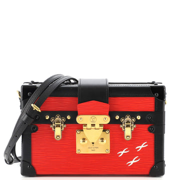 Louis Vuitton Petite Malle Handbag Epi Leather