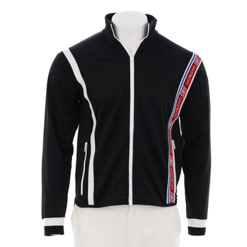 Givenchy Men's Logo Tape Zip Up Track Jacket Polyester