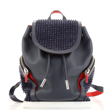 Christian Louboutin Explorafunk Backpack Spiked Leather