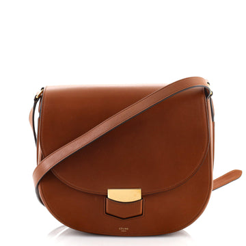 Celine Trotteur Crossbody Bag Calfskin Medium