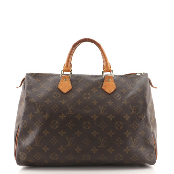 Louis Vuitton Speedy Handbag Monogram Canvas 35