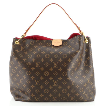 Louis Vuitton Graceful Handbag Monogram Canvas MM