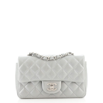 Chanel Classic Single Flap Bag Quilted Lambskin Mini