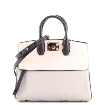 Salvatore Ferragamo Studio Satchel Leather Small