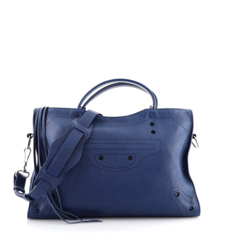 Balenciaga Blackout City Bag Leather Medium