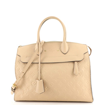 Louis Vuitton Pont Neuf Handbag Monogram Empreinte Leather GM