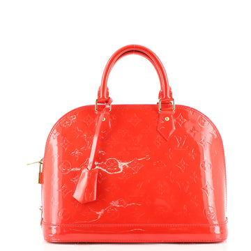 Louis Vuitton Alma Handbag Monogram Vernis PM