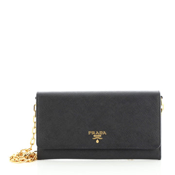 Prada Wallet on Chain Saffiano Leather