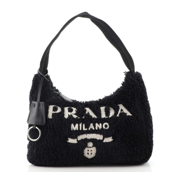 Prada Re-Edition 2000 Hobo Terry Cloth Mini