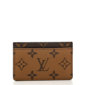 Louis Vuitton Card Holder Reverse Monogram Canvas