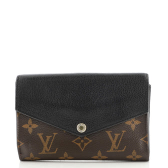 Louis Vuitton Pallas Compact Wallet Monogram Canvas and Calfskin
