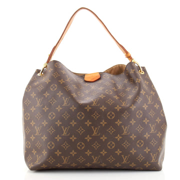 Louis Vuitton Graceful Handbag Monogram Canvas MM