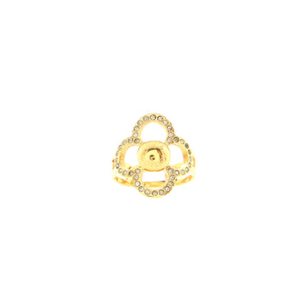 Louis Vuitton Flower Power Ring Metal with Crystals