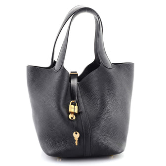 Hermes Picotin Lock Bag Clemence MM