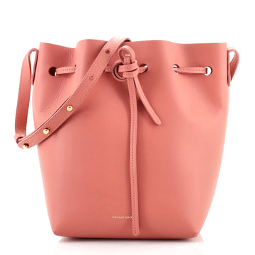 Mansur Gavriel Bucket Bag Leather Mini