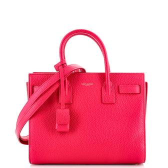 Saint Laurent Sac de Jour Bag Leather Baby