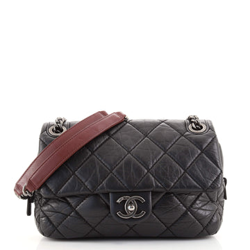Chanel Portobello Flap Bag Quilted Aged Calfskin Medium