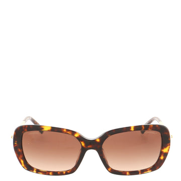 Chanel Pearl Rectangle Sunglasses Acetate with Faux Pearls