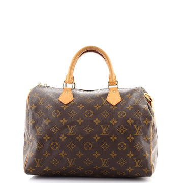 Louis Vuitton Speedy Bandouliere Bag Monogram Canvas 30