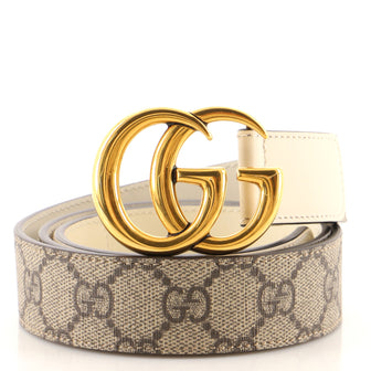 Gucci GG Marmont Belt Leather and GG Coated Canvas Medium