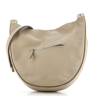 Celine Trotteur Pocket Hobo Grainy Leather Medium