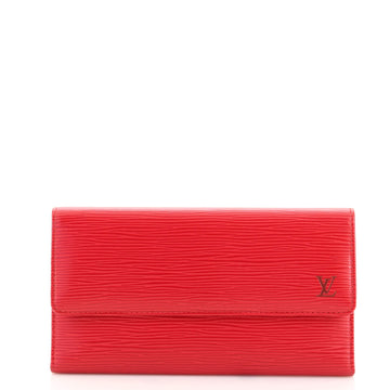 Louis Vuitton Porte Tresor International Wallet Epi Leather