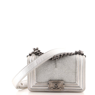 Chanel Boy Flap Bag Stingray Mini