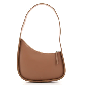 The Row Half Moon Shoulder Bag Leather