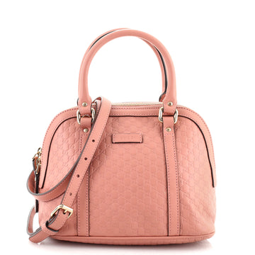 Gucci Convertible Dome Satchel (Outlet) Microguccissima Leather Mini
