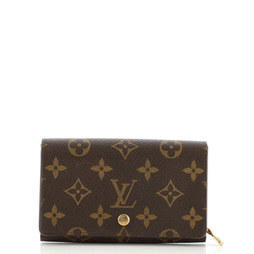 Louis Vuitton Porte Monnaie Tresor Wallet Monogram Canvas