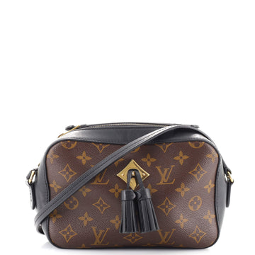 Louis Vuitton Saintonge Handbag Monogram Canvas with Leather